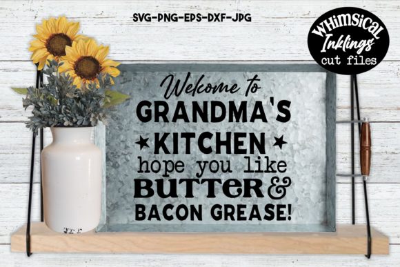 Butter and Bacon Grease Graphics & Illustrations