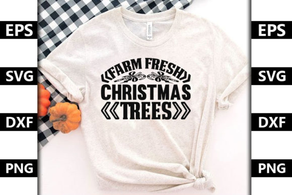 Christmas Quote SVG Design, Farm Fresh Graphics