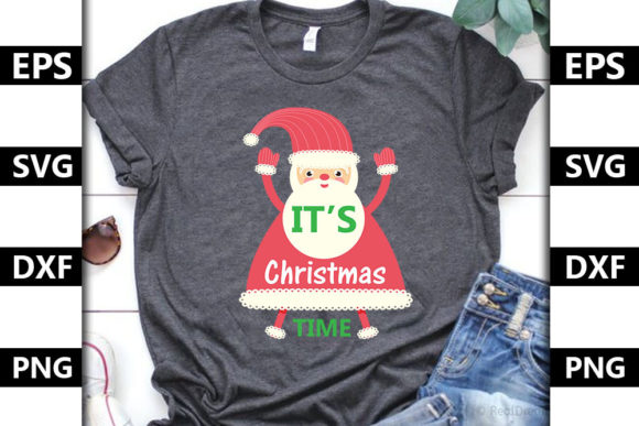 Christmas Quote SVG Design, It’s Chris: Graphics for T-Shirt Designs