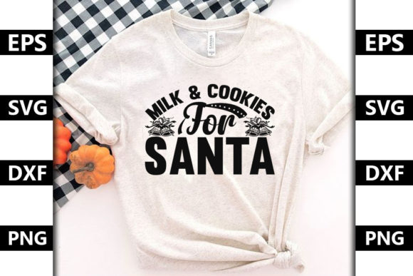 Christmas Quote SVG Design, Milk Cook