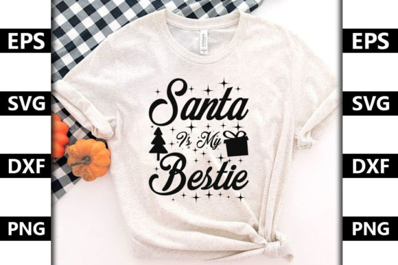 Christmas Quote SVG Design, Santa is My Graphics