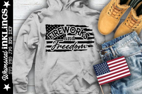 Fireworks and Freedom: Graphics & Illustrations for Patriotic Publishing