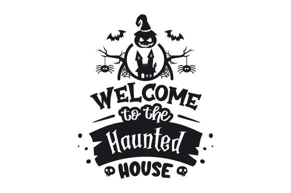 Halloween Crafts: Welcome to the Haunted House
