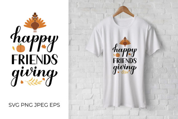 Happy Friendsgiving Graphics & Illustrations