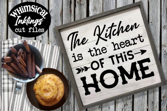 The Kitchen is the Heart: Graphics & Illustrations
