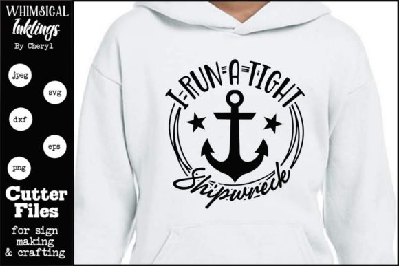 Tight Shipwreck: Bold Illustrations & Graphics for Playful Branding