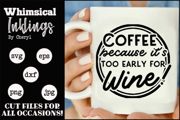 Too Early for Wine: Graphics & Illustrations That Spark Joy