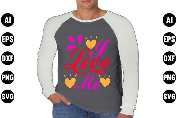 Valentines Day Quote SVG Design, I Lov Graphics